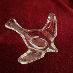 Princess House Crystal Dove Accent Display Piece